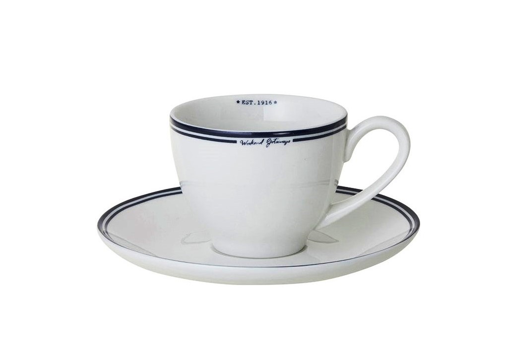 Jackies Bay чашка із блюдцем для еспресо 80 мл.